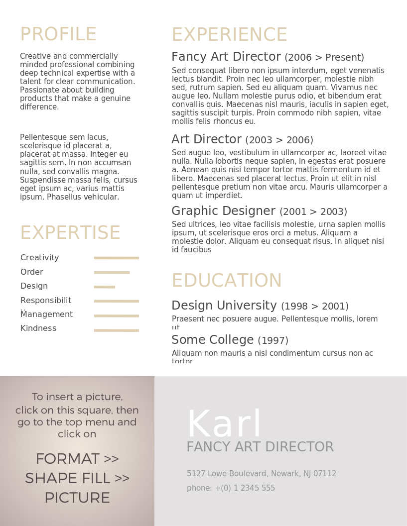 The Unconventional CV – anteprima